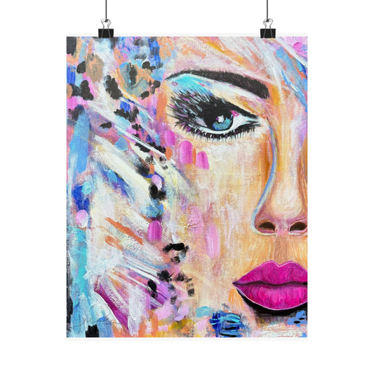 Persephone Vibrant Art Poster