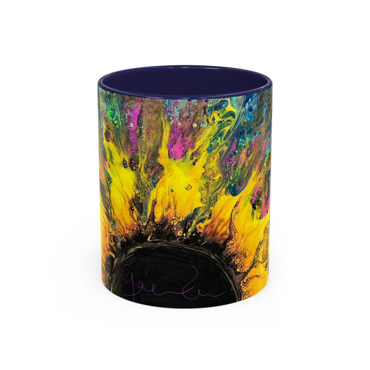 Lumiere Sunflower 11 oz. Coffee Mug