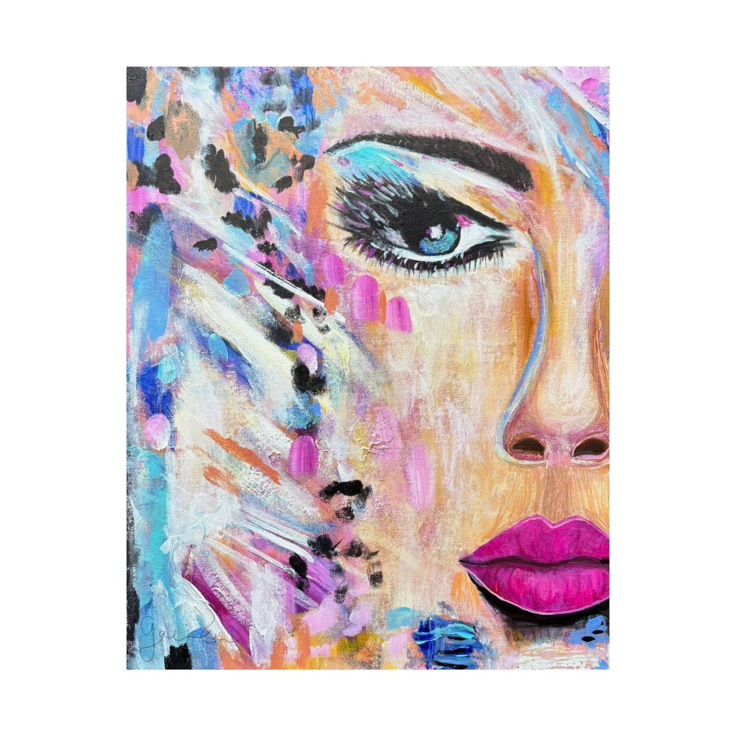Persephone Vibrant Art Poster