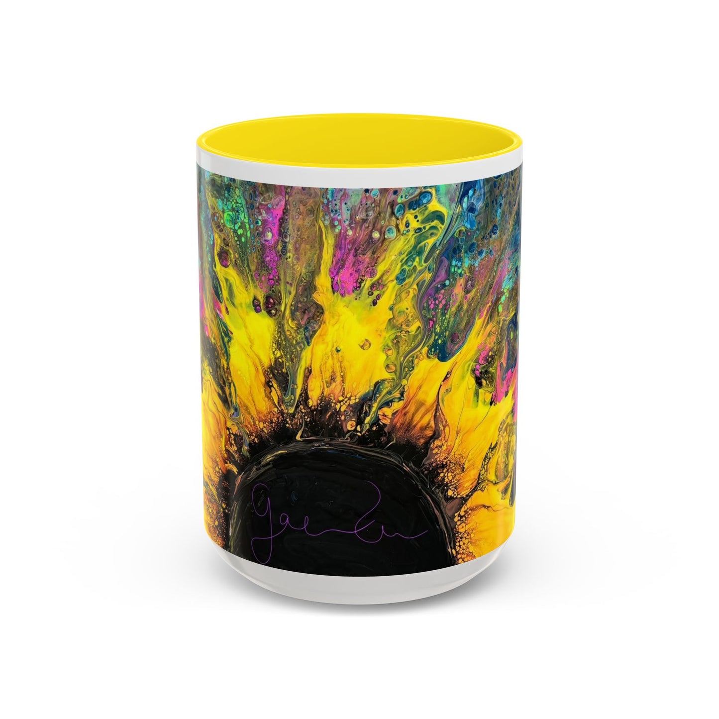 Lumiere Sunflower 11 oz. Coffee Mug