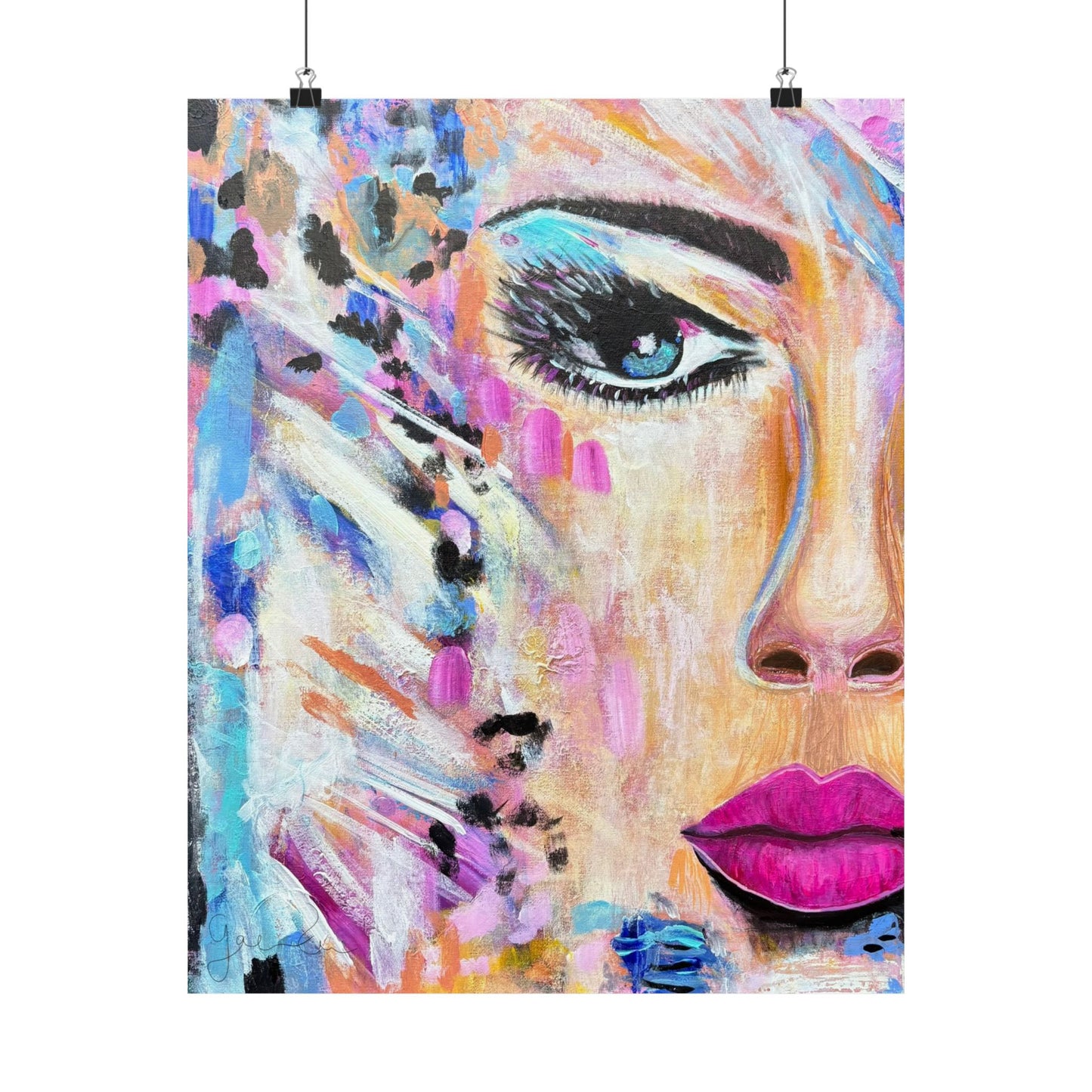 Persephone Vibrant Art Poster