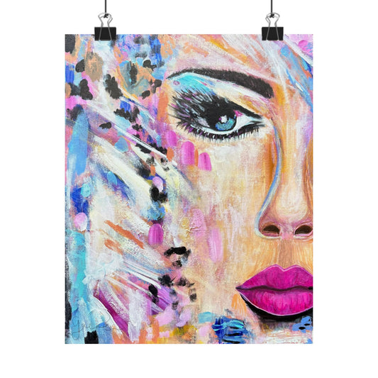Persephone Vibrant Art Poster