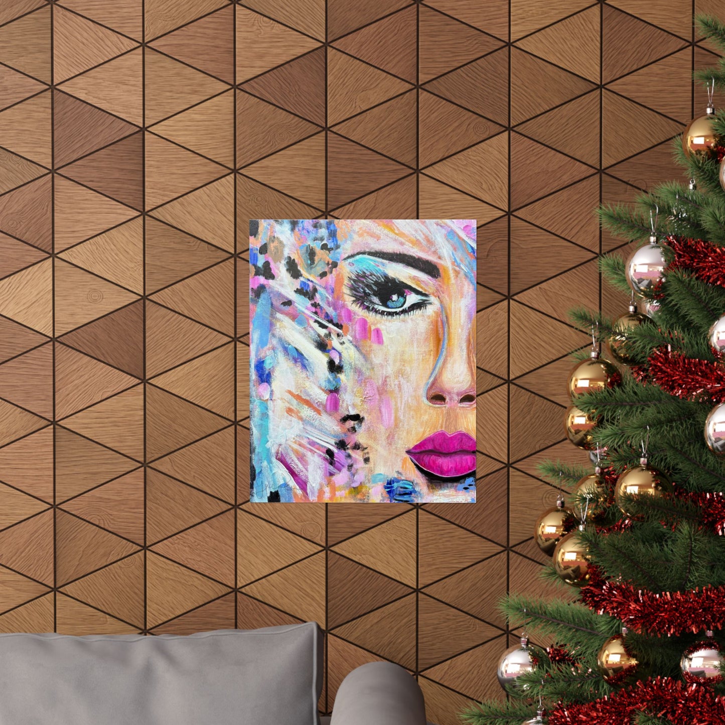 Persephone Vibrant Art Poster